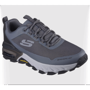 Skechers Men's Max Protect - Liberated Shoes - حذاء سكيتشرز ماكس بروتكت للرجال لون أسود ورمادي