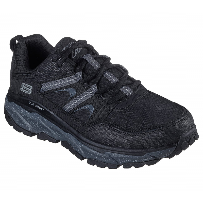 Skechers Men's Relaxed Fit: D'Lux Journey Shoes - حذاء سكيتشرز ريلاكس فيت:دي لوكس جورني للرجال لون أسود