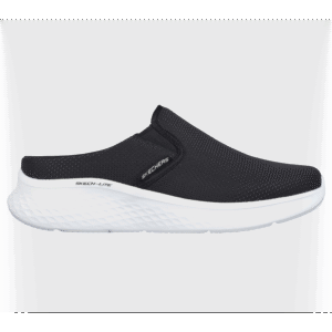 Skechers Men's Skech-Lite Pro Slide -شبشب سكيتشرز سكيتش لايت برو للرجال لون أسود ونعل أبيض