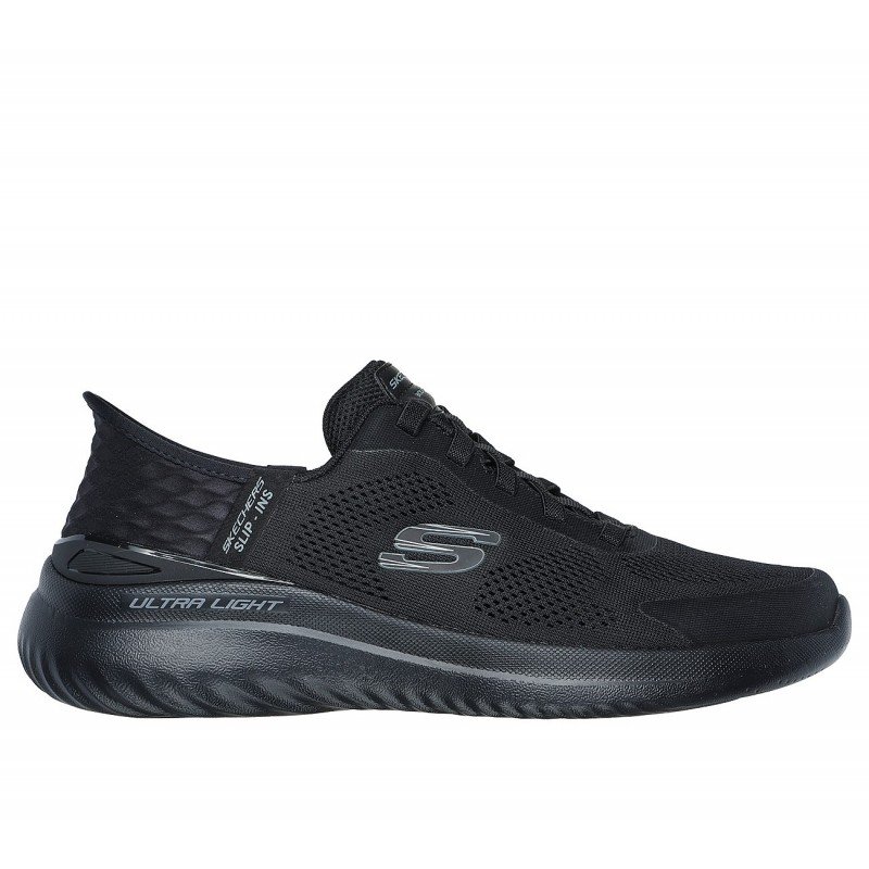 Skechers Men's Slip-ins: Bounder 2.0 - Emerged Shoes - حذاء سكيتشرز  سليب انس:باوندر 2.0 اميرجد للرجال لون أسود