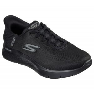 Skechers Men's Slip-ins: GO WALK Flex - New World Shoes - حذاء سكيتشرز سليب انس جو ووك فليكس- نيو ورلد للرجال لون أسود
