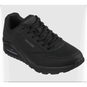Skechers Men's Uno - Stand On Air Shoes - حذاء سكيتشرز أونو ستاند اون اير للرجال لون أسود