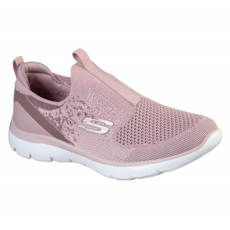 Skechers Women's Slip-On Trainers Summits Daily Flourish Shoes