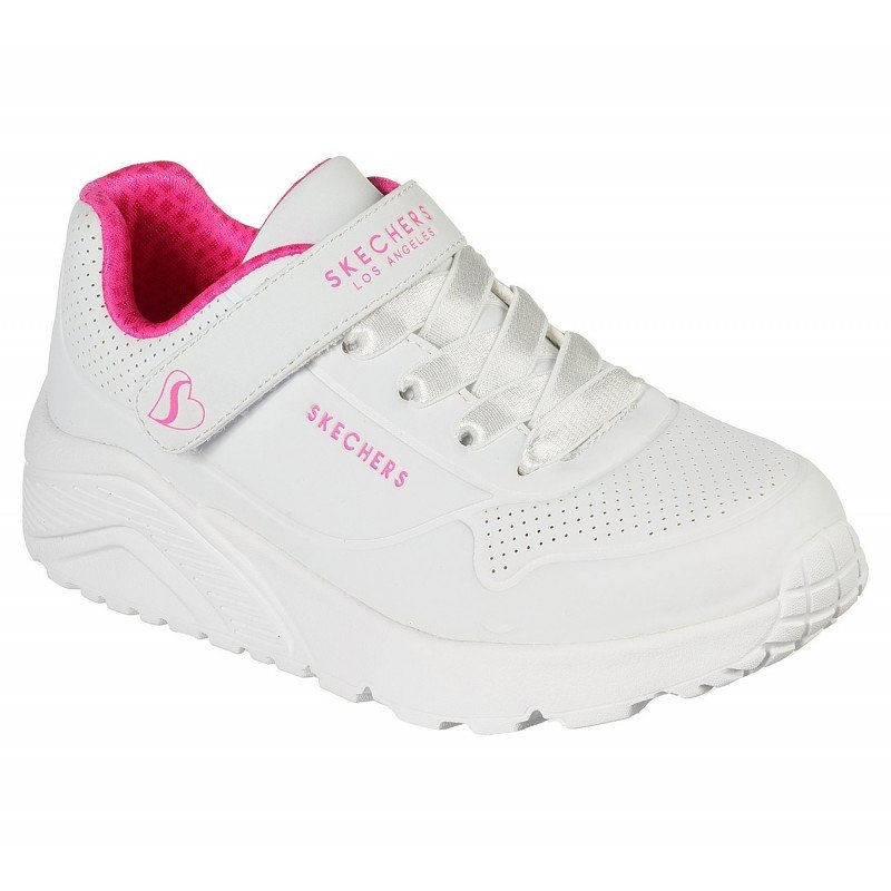 Skechers Kids' Uno Lite Shoes- حذاء سكيتشرز أونو لايت للأطفال لون أبيض