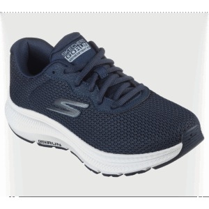 Skechers Women's GO RUN Consistent 2.0 - Engaged Shoes - حذاء سكيتشرز جو رن كونيستينت 2.0 للنساء لون كحلي ونعل أبيض