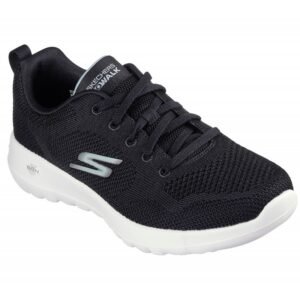 Skechers Women's GO WALK Joy - Violet Shoes - حذاء سكيتشرز جو ووك جوي للنساء لون اسود ونعل أبيض