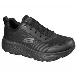 Skechers Men's Work Relaxed Fit: Max Cushioning Elite SR – Rytas Shoes - حذاء سكيتشرز ريلاكس فيت: ماكس كوشين ايليت اس ار للرجال لون أسود