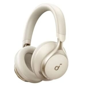 soundcore by ANKER Space One Noise Cancelling CROWED Noise Down Wireless Headphone ( Beige )