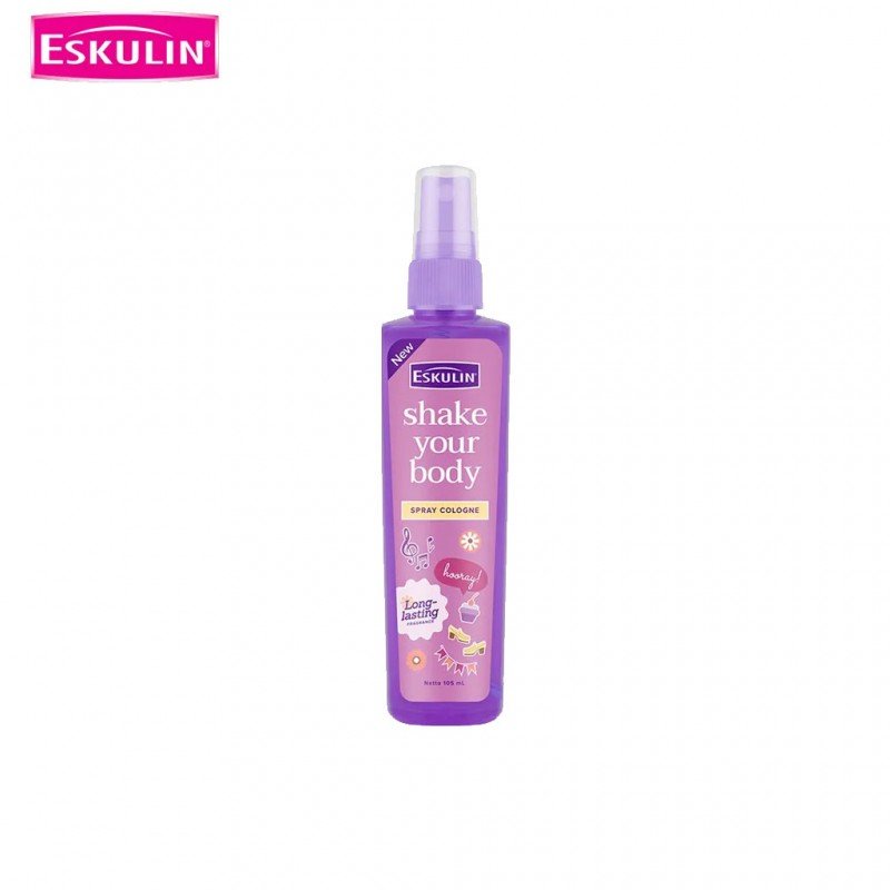 SPRAY COLOGNE Shake your body 105 ML - عطر للجسم اسكولين 105 مل
