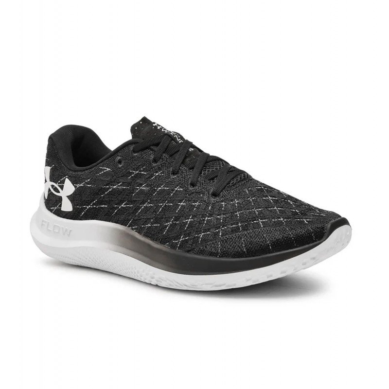 Under Armour Men's Flow Velociti Wind 2 Running Shoes- حذاء أندر آرمر فلو فيلوكيتي ويند 2 للجري للرجال لون أسود