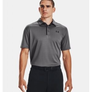 Under Armour Men's Tech Polo T-Shirt - تيشيرت أندر آرمر تك بولو للرجال لون فيراني