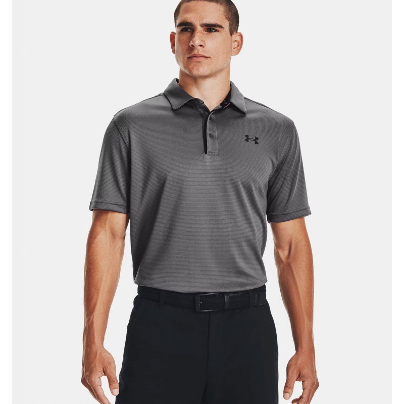 Under Armour Men's Tech Polo T-Shirt - تيشيرت أندر آرمر تك بولو للرجال لون فيراني
