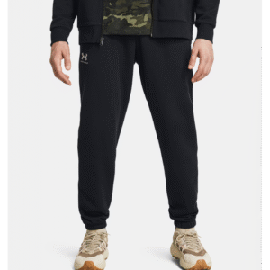 Under Armour Men's UA Icon Fleece Joggers- بنطلون اندر ارمور ايكون فليس للرجال لون أسود