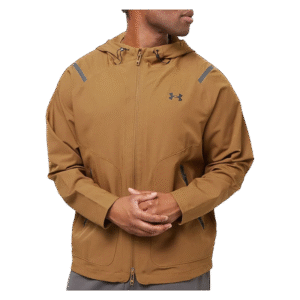 Under Armour Men's Unstoppable Jacket-جاكيت اندر ارمور أنستوببل ليفت تشيست للرجال لون بني