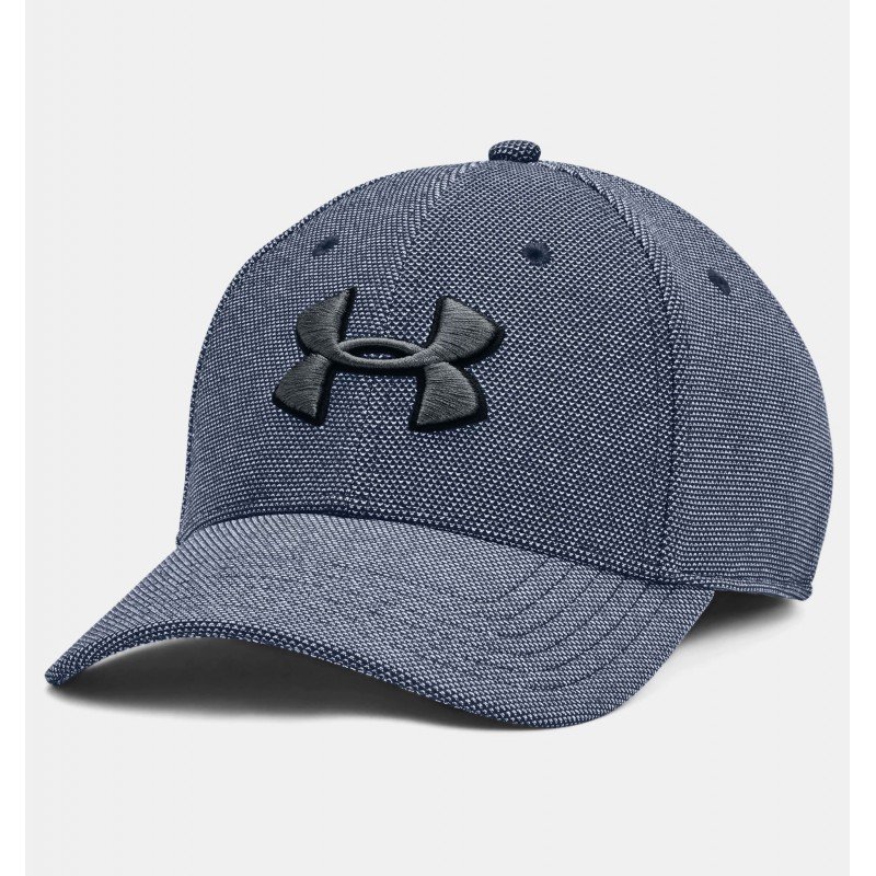 Under Armour Unisex Heathered Blitzing 3.0 Cap- طاقية وقبعة أندر آرمر هيثريد بليتزينج 3.0 للجنسين لون أزرق