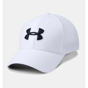 Under Armour Unisex UA Blitzing 3.0 Cap- طاقية وقبعة أندر آرمر بليتزينج 3.0 للجنسين لون أبيض