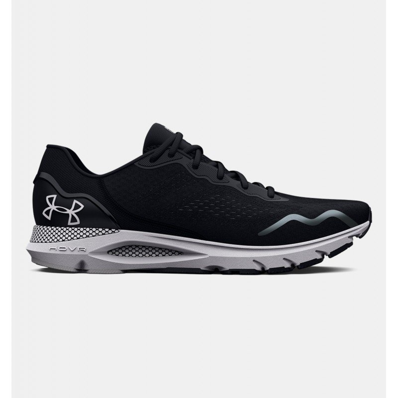 Under Armour Women's HOVR™ Sonic 6 Running Shoes - حذاء أندر آرمر هوفر ستونيك 6 رانينج للنساء لون أسود وأبيض