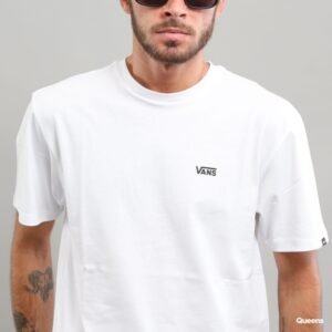 Vans Men's Left Chest Logo Tee T-Shirt  - تيشيرت فانز ليفت شيست لوجو للرجال لون أبيض
