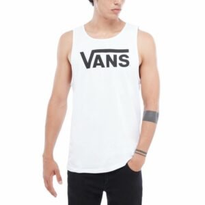 Vans Men's Classic Tank - تيشيرت فانز حفر بدون اكمام كلاسيك للرجال لون أبيض