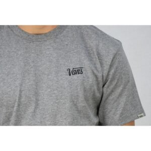 Vans Men's Mini Script-B T-Shirt  - تيشيرت فانز ميني سكريبت - بي للرجال لون رمادي