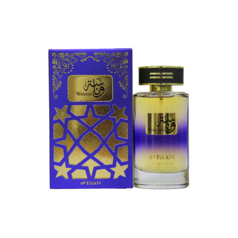 Wanasa EDP By Faan Perfumes for Unisex 100 ML - عطر وناسة من فن الابداع للجنسين سعة 100 مل