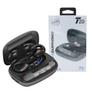 Wireless headphones T20 OWS 9PRO black