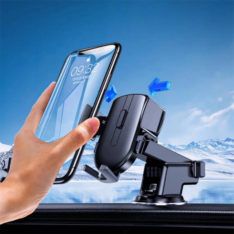 wiwu Wi-CH054 Gentleman car mount حامل هاتف متين مرن يتحرك 360 درجة
