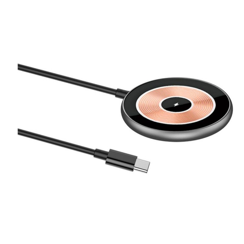 wiwu wireless charger شاحن لاسلكي مغناطيسي سريع 15 واط