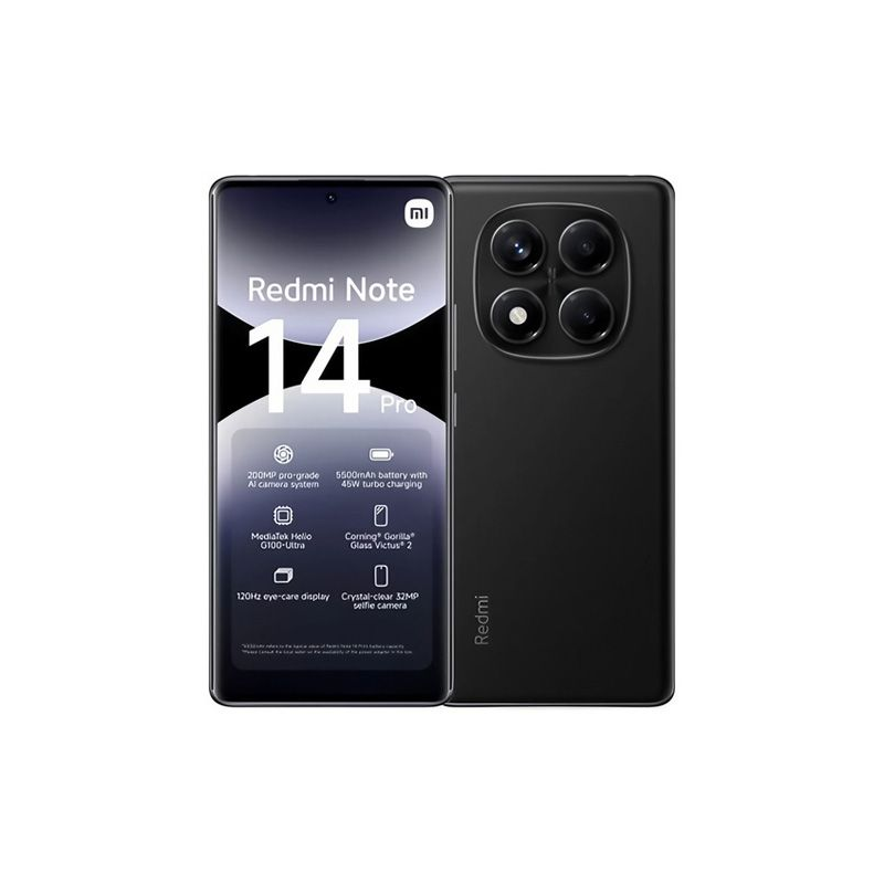 Xiaomi Redmi Note 14 Pro 4G 8/256GB كفالة سنة