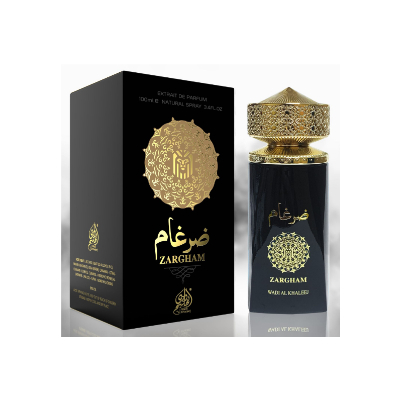 Zargham Black EDP By Wadi Al Khaleej For Women 100ML-عطر ضرغام الأسود من وادي الخليج للنساء سعة 100 مل