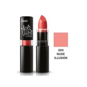 أحمر شفاه مطفي من كويز درجة 300 حجم 3.6 غم- QUIZ - Joli Matte Long Lasting Lipstick (No 300) 3.6g
