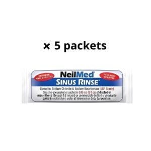 أكياس بخاخ لترطيب الجيوب الانفية بكج 5 أكياس