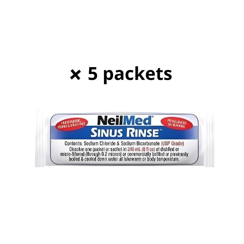 أكياس بخاخ لترطيب الجيوب الانفية بكج 5 أكياس