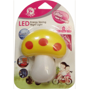 إضاءة ليد ليلية على شكل فطر - حسب اللون المتوفر