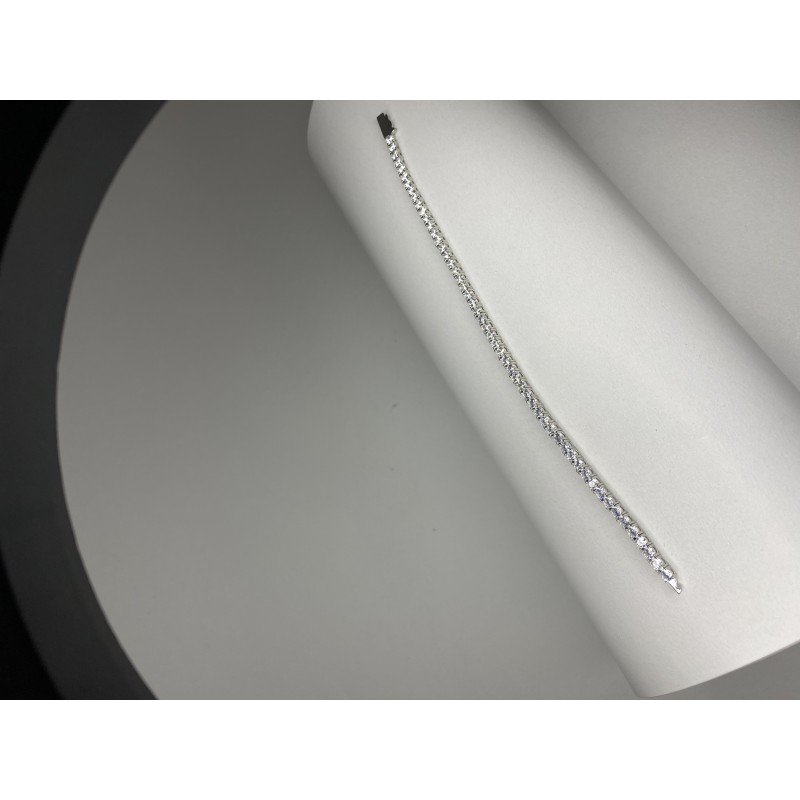 اسوارة فضة تنس عيار 925