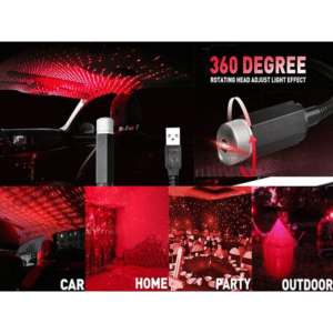 اضاءة الوان للسيارة usb