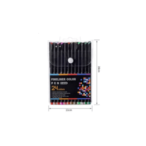 اقلام تلوين فاين لاينر 24 لون 0.4 مم