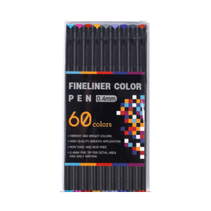 اقلام تلوين فاين لاينر 60 لون foska