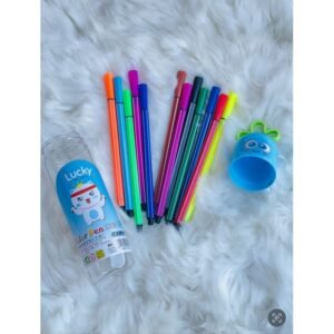 الوان فلوماستر اسطوانه 12لون لون ازرق