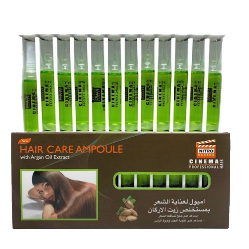 امبول لعناية الشعر بمستخلص زيت الاركان - HAIR CARE AMPOULE With Argan Oil Extract