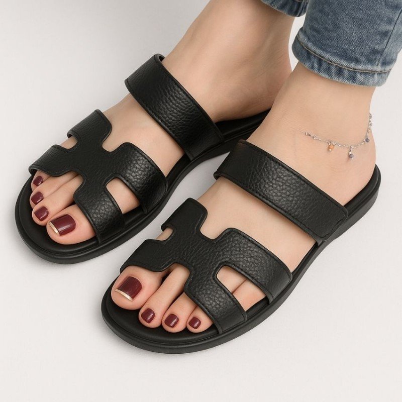 بابوج ستاتي مفتوح لون أسود