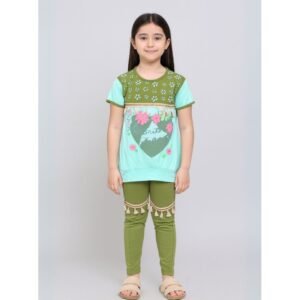 بجامة بناتي قطعتين صيفي