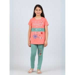 بجامة بناتي قطعتين صيفي