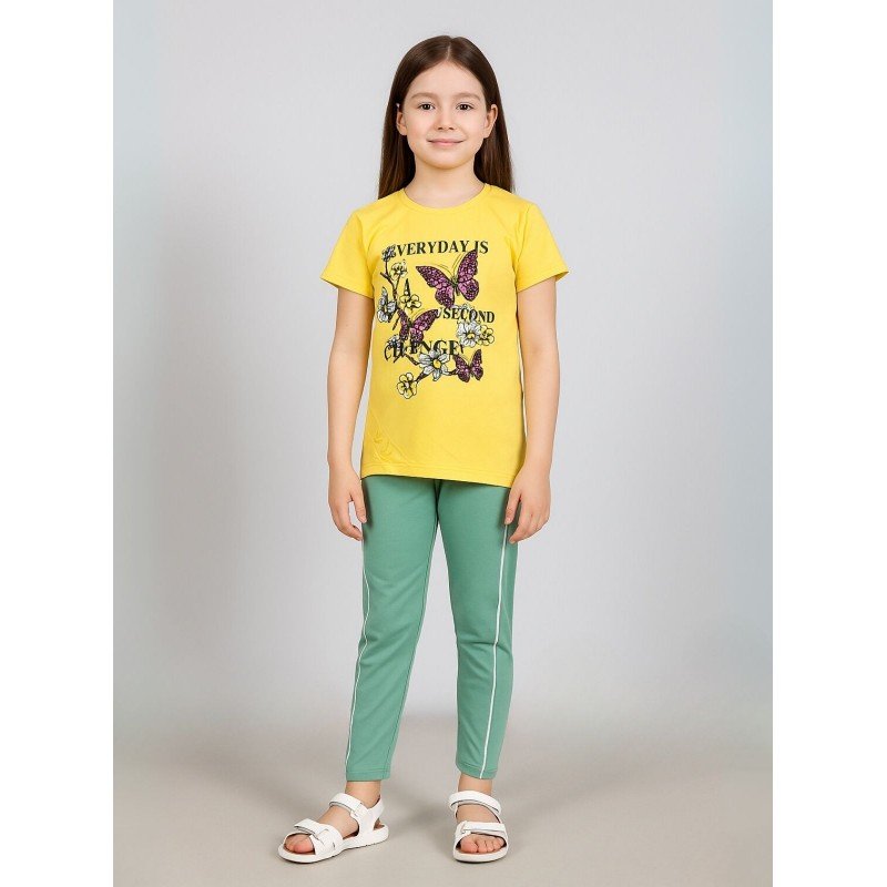 بجامة بناتي قطعتين صيفي