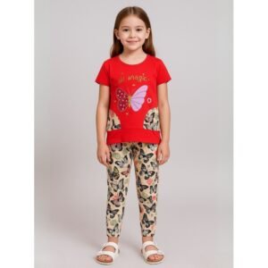 بجامة بناتي قطعتين صيفي