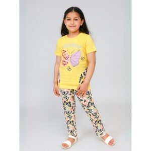 بجامة بناتي قطعتين صيفي