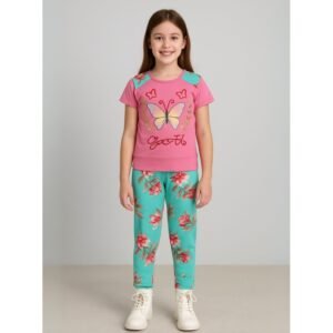 بجامة بناتي قطعتين صيفي