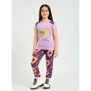 بجامة بناتي قطعتين صيفي