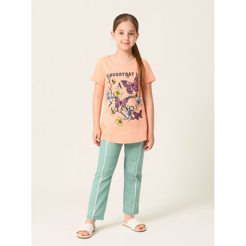 بجامة بناتي قطعتين صيفي