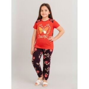 بجامة بناتي قطعتين صيفي